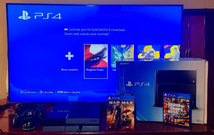 Playstation 4 FAT software última versão
