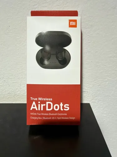 Fone de ouvido Bluetooth xiaomi redmi airdots preto