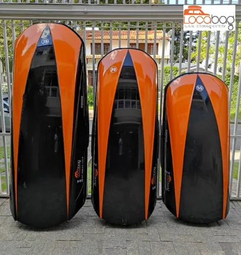 Locação de bagageiro de teto Thule 300, 400, 500, 600 e 650 litros