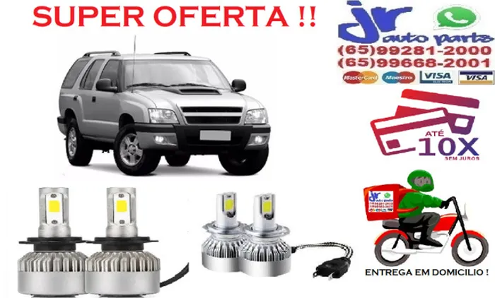 Lampada Ultra LED (Baixa)Blazer 6000K 12V 24V