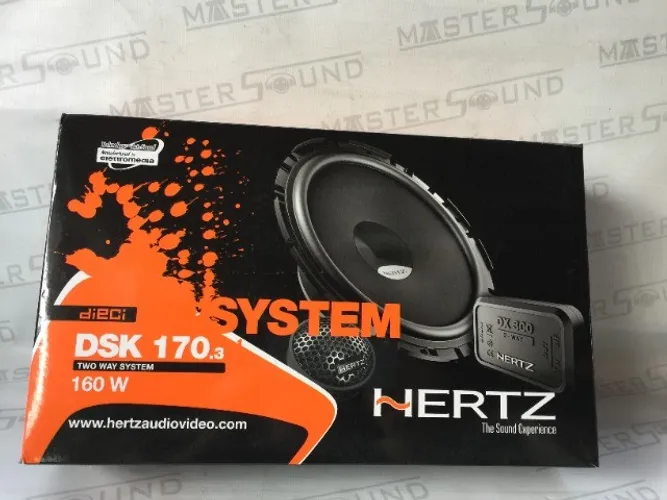 kit 2 vias 6 polegadas dieci hertz dsk 170.3 original italiano novo instalado no seu carro