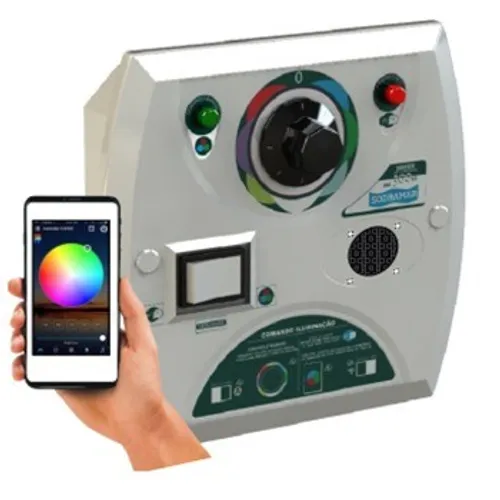 Comando Wi fi Sodramar até 300 W Iluminação De Piscinas - 03x no Cartão