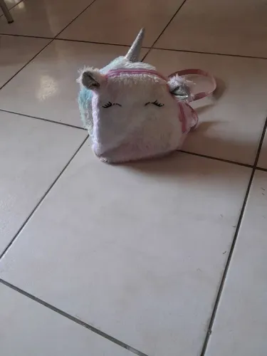 Mochila infantil unicórnio