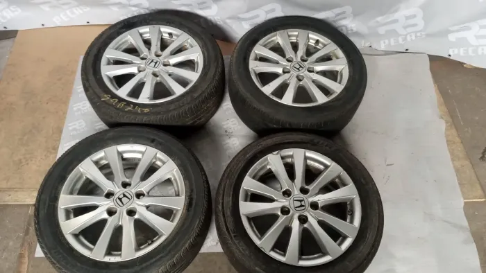 Aro 16 roda c pneu Honda civic e New