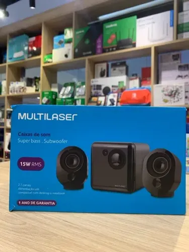 Caixa de Som Multilaser sp166 - Nova Lacrada - Loja Física 