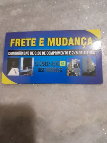 Faso frete mudança caminhão ?