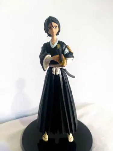 Action figure Rukia Kuchiki - Coleção Bleach Solid and Souls