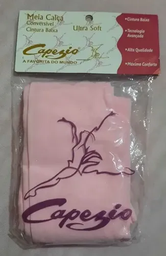 PRA SAIR HOJE!!! Meia-calça conversível cintura baixa adulto Capezio