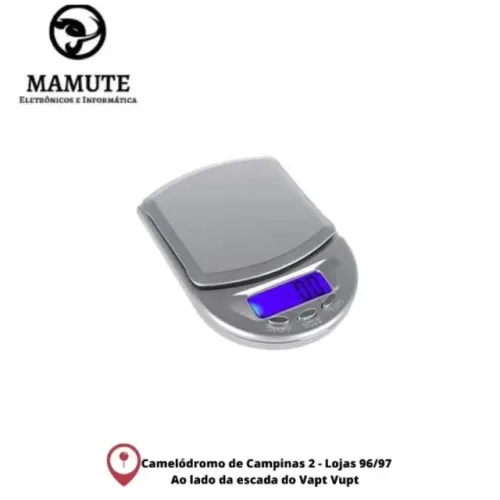 Balança Digital Alta Precisao 0.1g Ate 500g A04 Visor Lcd