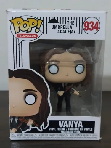 Funko Pop Vanya 934 Caixa Com Detalhes The Umbrella Academy