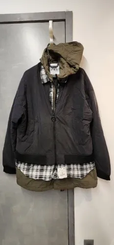 Casaco Grosso ZARA Masculino CHILE NOVO
