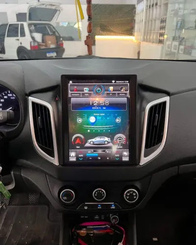 Multimídia tesla Hyundai creta 