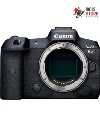 Câmera Digital Canon EOS R5 45MP 3.2" Novas/Lacradas