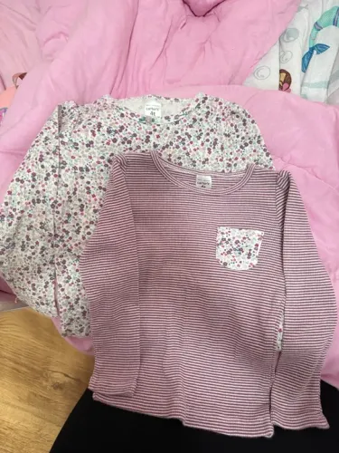 Blusa de manga comprida Carter's para menina TAM 4