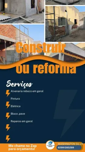 Serviços de construção e reforma 