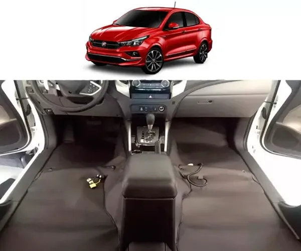 Tapete Automotivo Premium Assoalho Para Fiat Cronos Todos