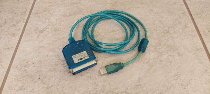 cabo usb paralelo (lpt1) + Switch chaveador 2 impressoras paralelas