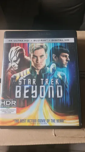 BLU RAY 4K STAR TREK BEYOND