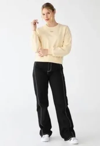 Blusa de Moletom Fechada Forum Amarela
