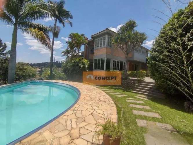 Casa com 4 dormitórios à venda, 750 m² por R$ 1.720.000,00 - Condomínio Refúgio dos Pinhei