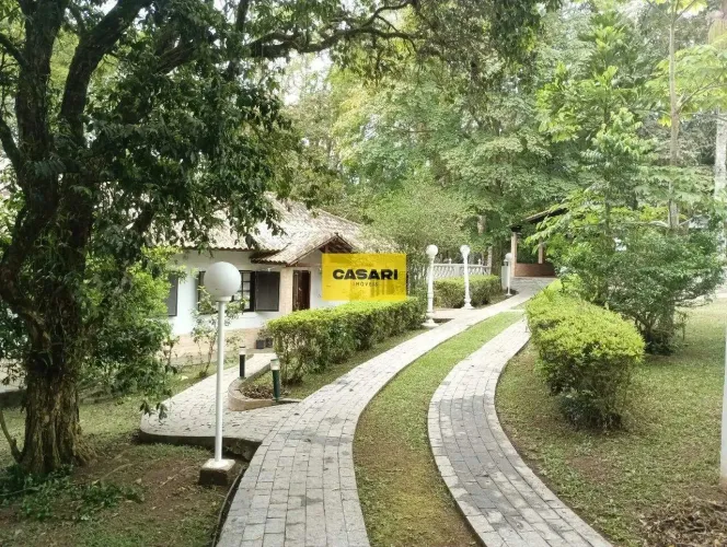 Casa com 2 Residências à Venda no Riacho Grande Piscina, Área Gourmet e Escritura São Be