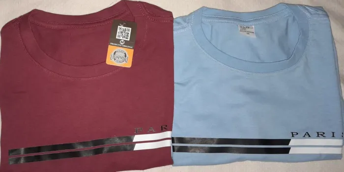 Camisetas Paris - Cores Vibrantes