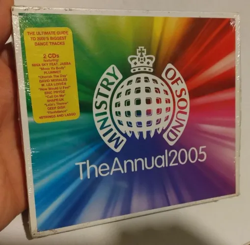 CD Duplo Ministry Of Sound The Annual 2005 Importado EUA Novo