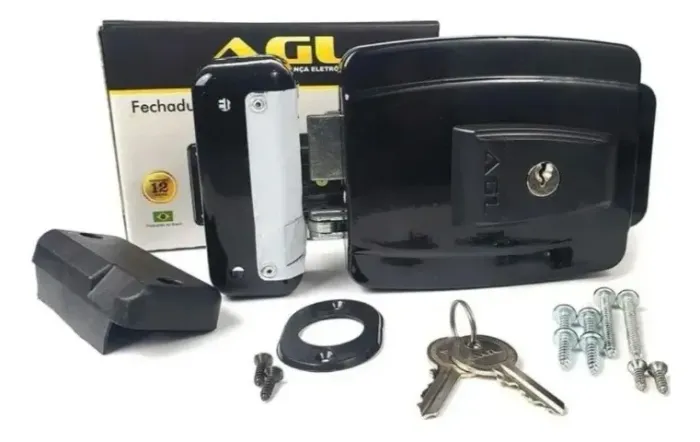 Fechadura Elétrica Agl Reversível Al 100