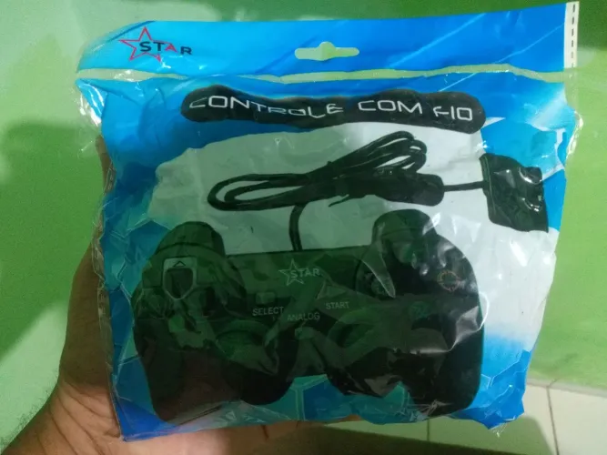Controle para Playstation 2 com fio