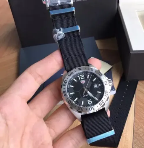 TAG Heuer Formula 1 A quartzo, 43 mm, Aço WAZ1015.FC8198