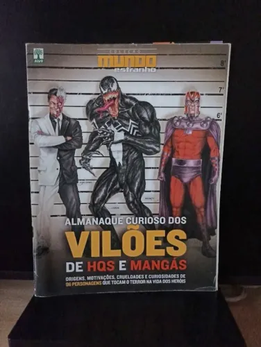 Mundo Estranho - Coleção de três revistas (Vilões, Vacilos e Maníacos)