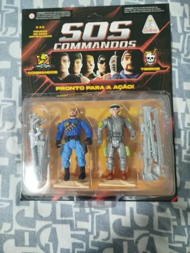 Sós Comandos Cartela J Dean e Shark 