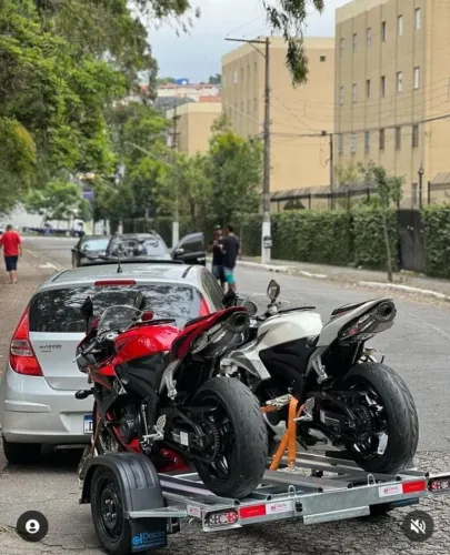 reboque rebaixado para motos