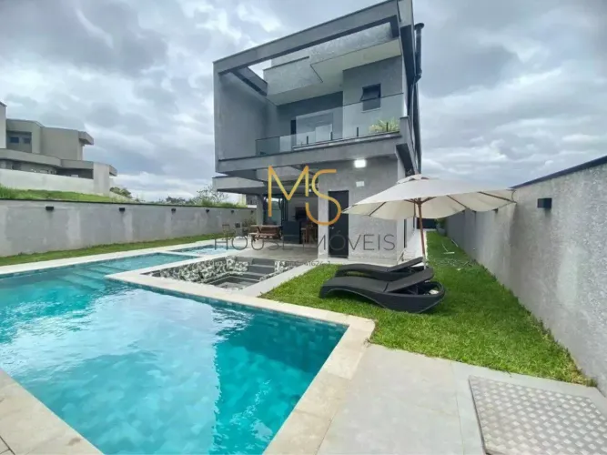 Casa para venda, 3 suítes, 1 escritório, com piscina, área gourmet, Vintage, Cotia