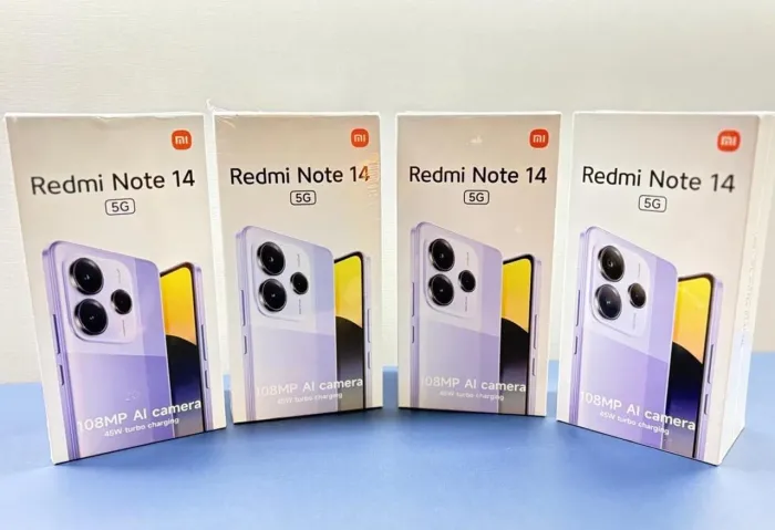 Redmi Note 14 5G NFC 108Mp Câmera 256/08 Lacrado Entregamos Grátis 