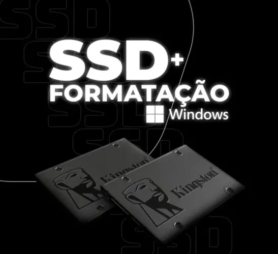 SSD  Novo - Formatação Windows