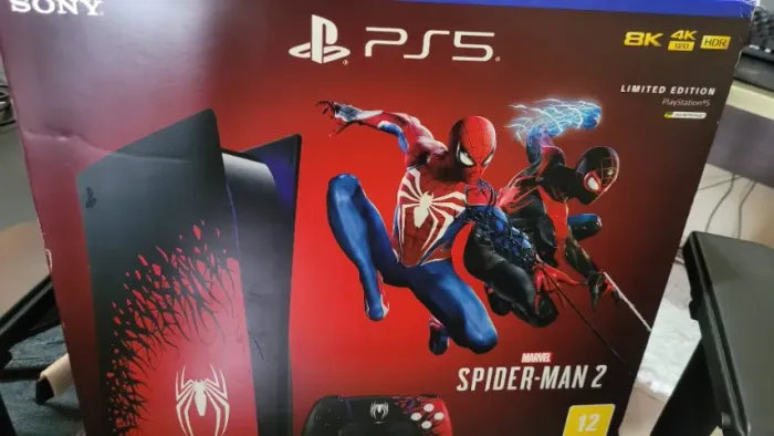 Playstation 5 Edição Limitada Spider-Man 2 + Controle original Edição limitada