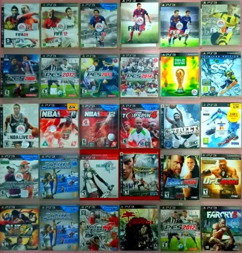 Coleção de Jogos PS3 - Diversos Títulos