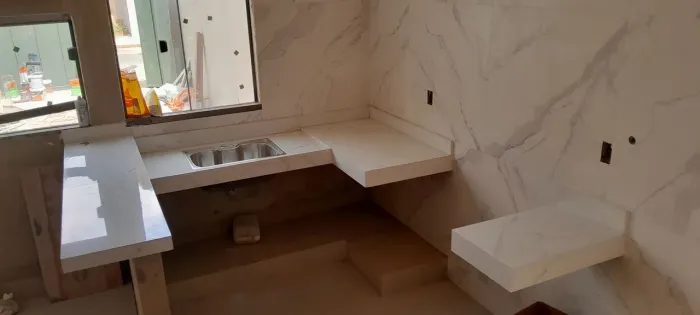 Bancadas de porcelanato