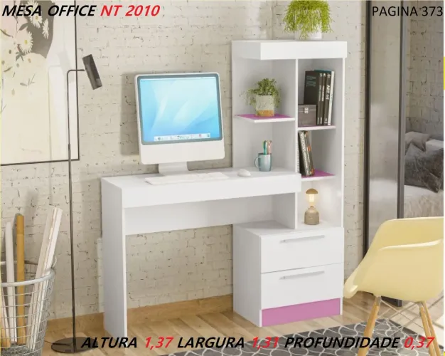 Mesa Office NT 2010 - Design Moderno e Funcional
