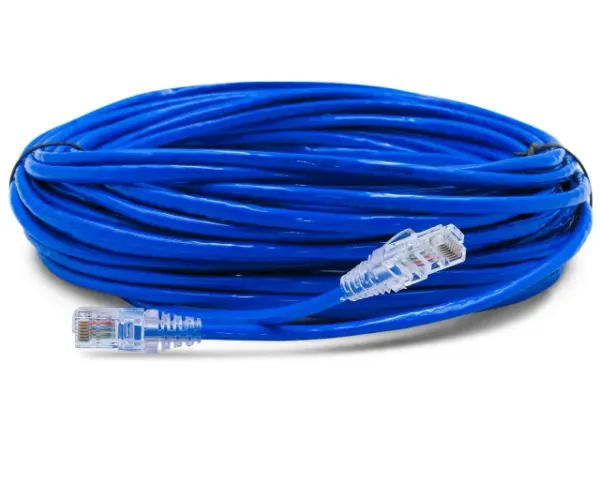 Cabo de Rede Cat5e 10m Azul