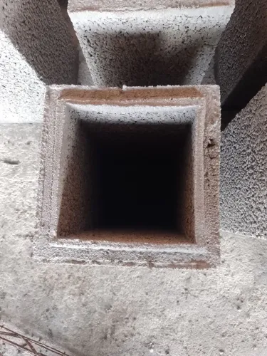 Manilha quadrada/ coluna pronta