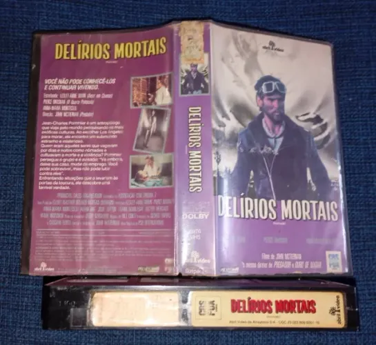 VHS Legendado Delírios Mortais - Pierce Brosnan