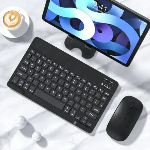 Kit Teclado e Mouse Bluetooth