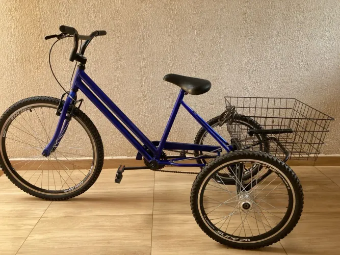 Triciclo adulto azul