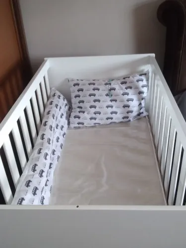 Berço mini cama com colchão 