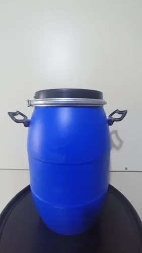 Barril Plástico Azul 30 Litros Reuso