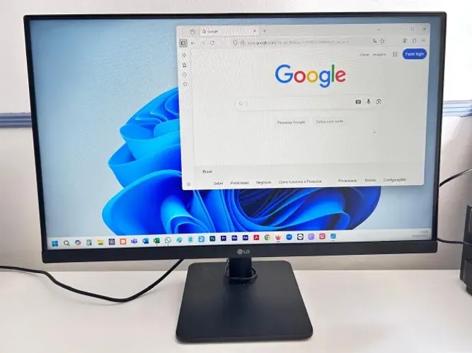 Monitor LG Gamer e Trabalho 23.8 Full HD 24mp400-b