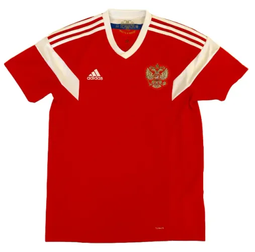 Camisa Adidas Rússia Home 2018 . praticamente nova . tamanho M