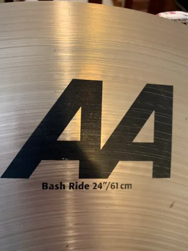Prato sabian bash ride condução 24 polegadas 